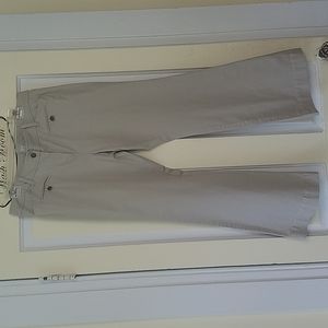 Loft sz 12p flare khakis